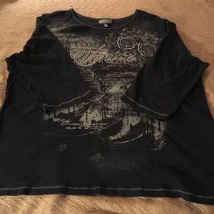 Graphic Plus Size Shirt
